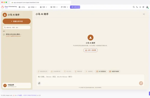 AI 分析对话